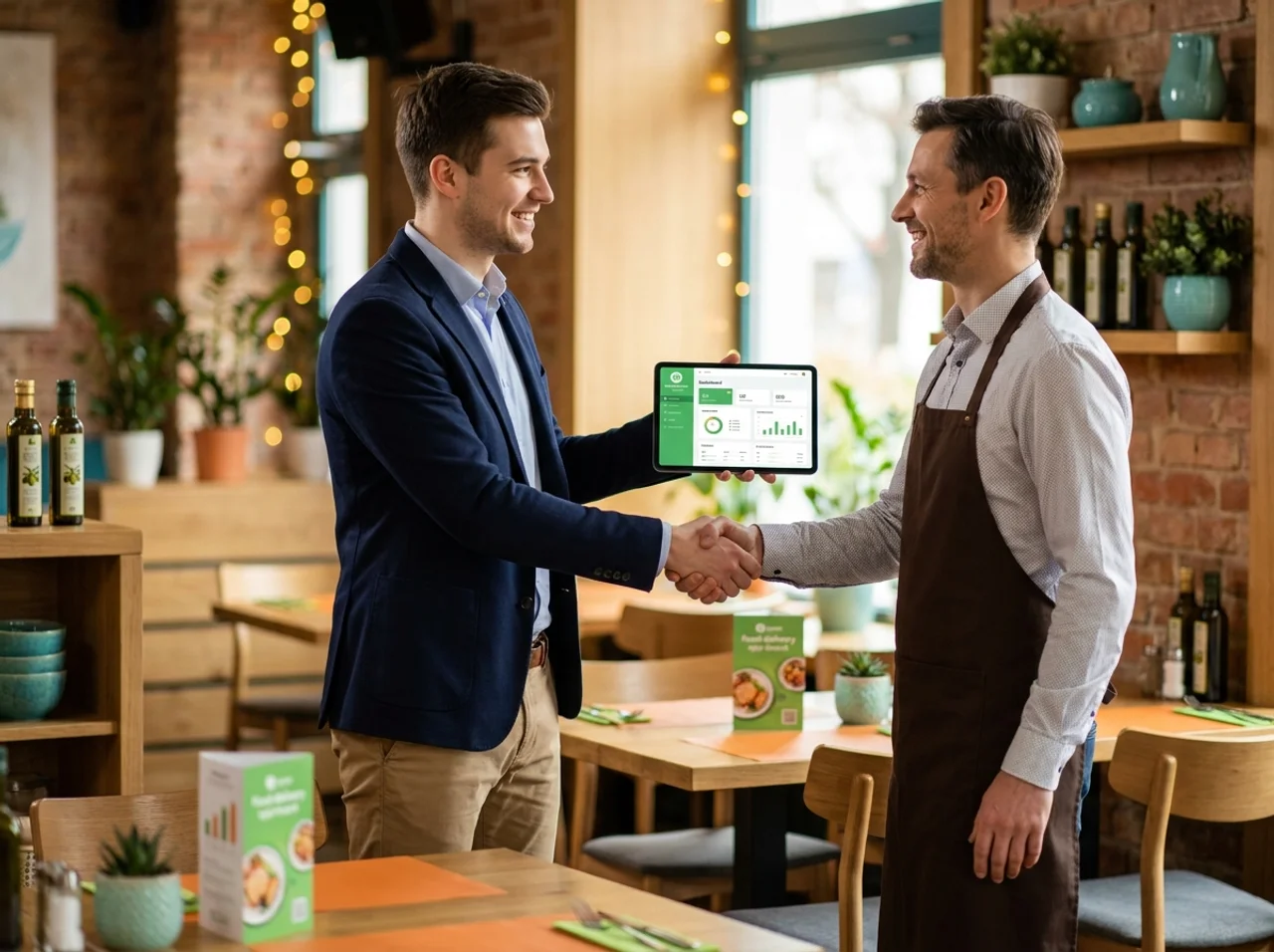 B2Bite Partner im Gespräch mit Gastronomen